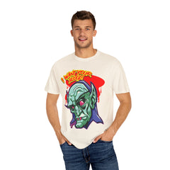 Dracula Cartoon Graphic Tee - I Want Blood Vampire Shirt