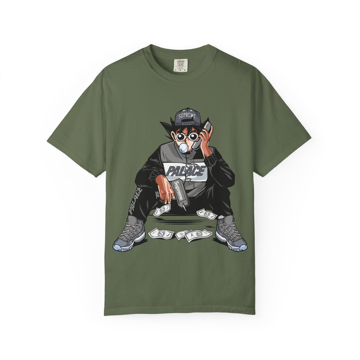 Goku Drip DBZ Graphic Tee - Supreme Style Anime Streetwear
