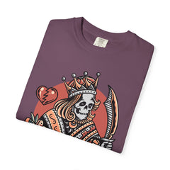 Skull King Hearts Shirt - Playing Card Tee, Unique Poker Gift