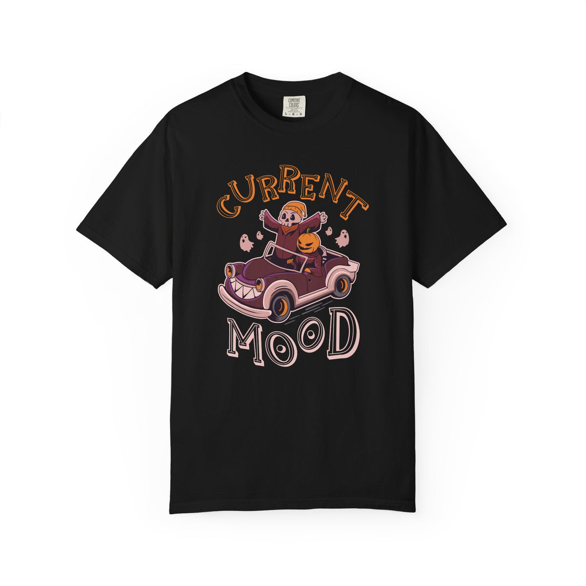 Current Mood Halloween Tee - Funny Spooky Graphic Shirt