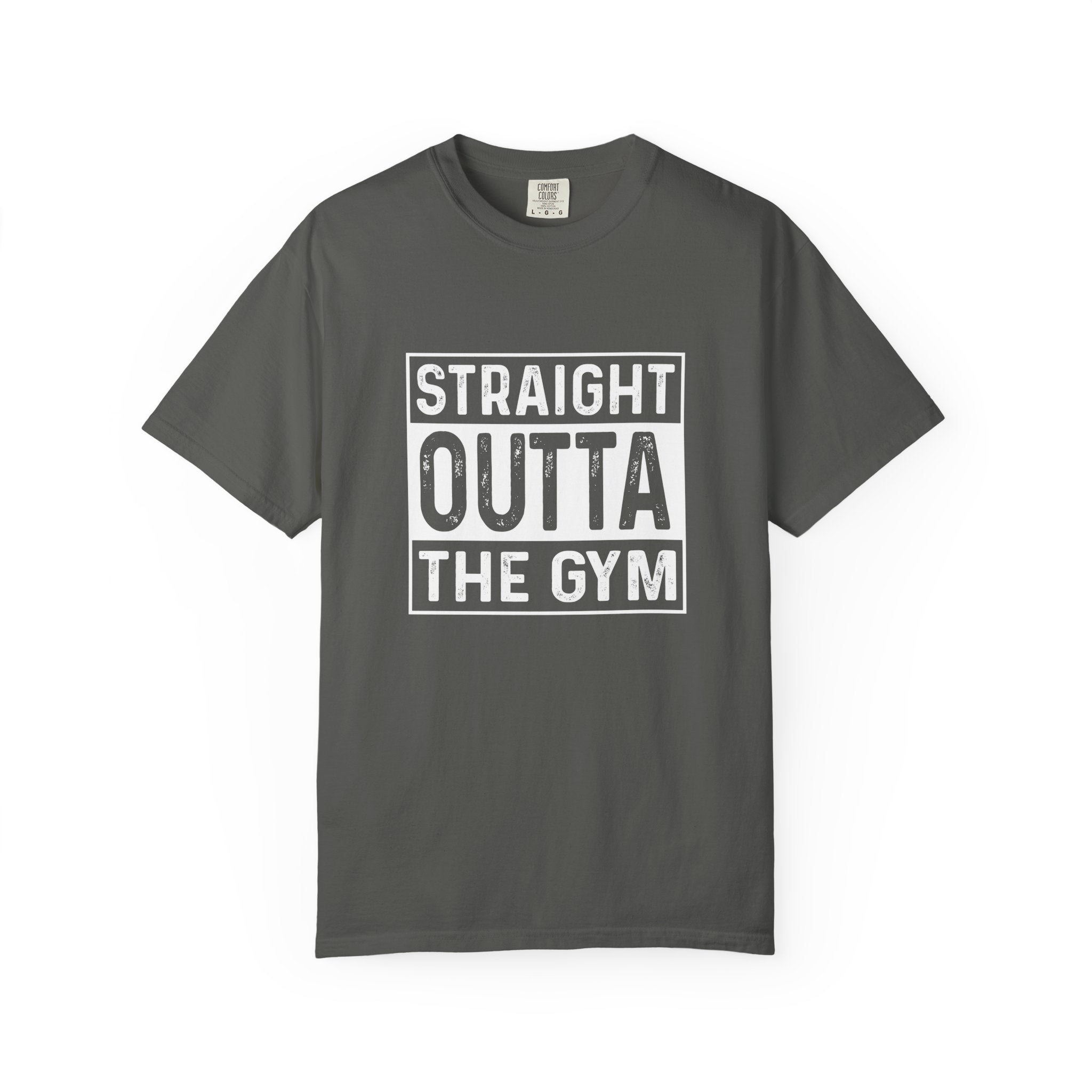 Novelty Workout Shirt - Straight Outta The Gym Tee - Sinful Threads