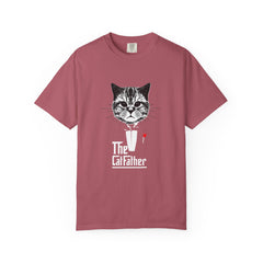 Cat Father Tee - Funny Kitten Shirt - Tuxedo Graphic Tee
