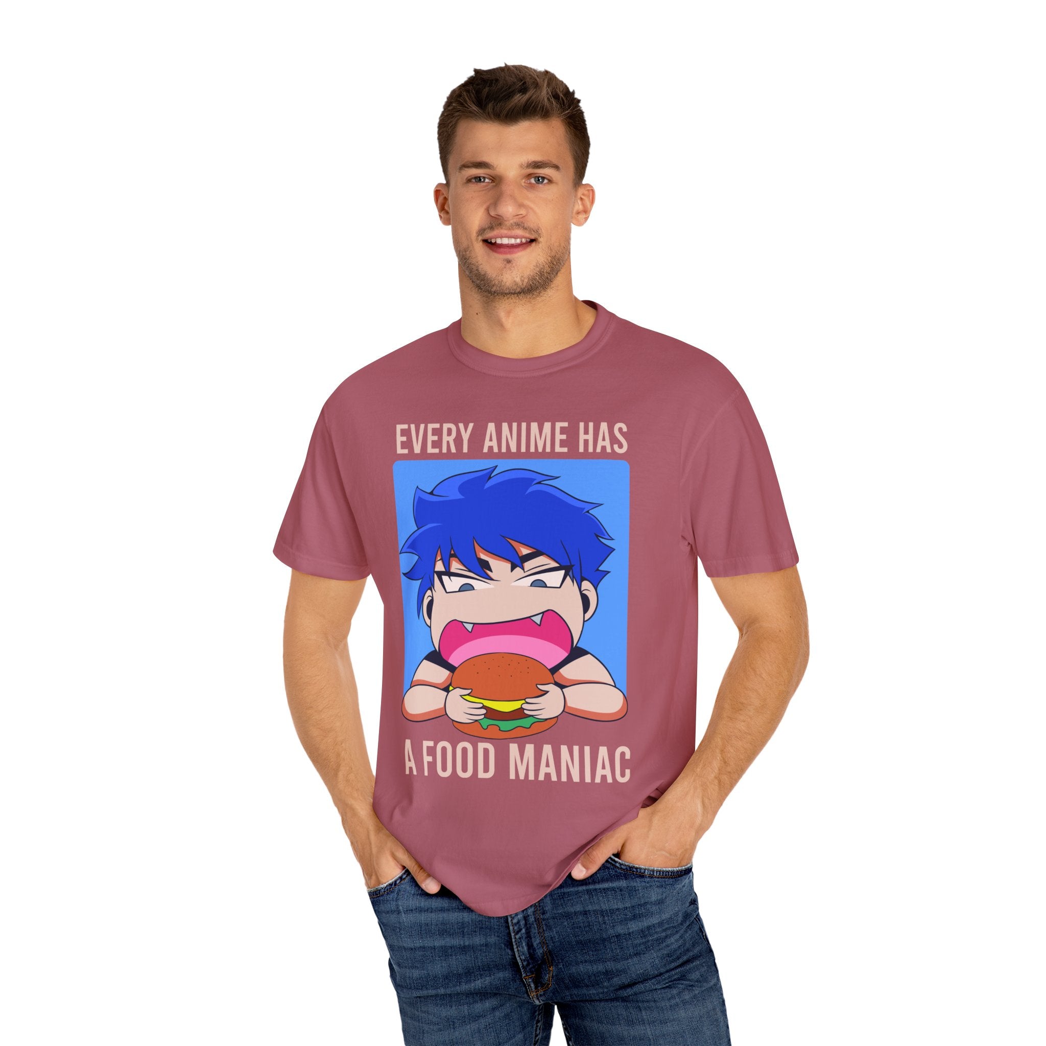 Otaku Graphic Tee - Anime Food Maniac Shirt - Foodie Gift - Sinful Threads