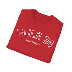 Rule 34 University Shirt - Funny Meme & Internet Culture Tee