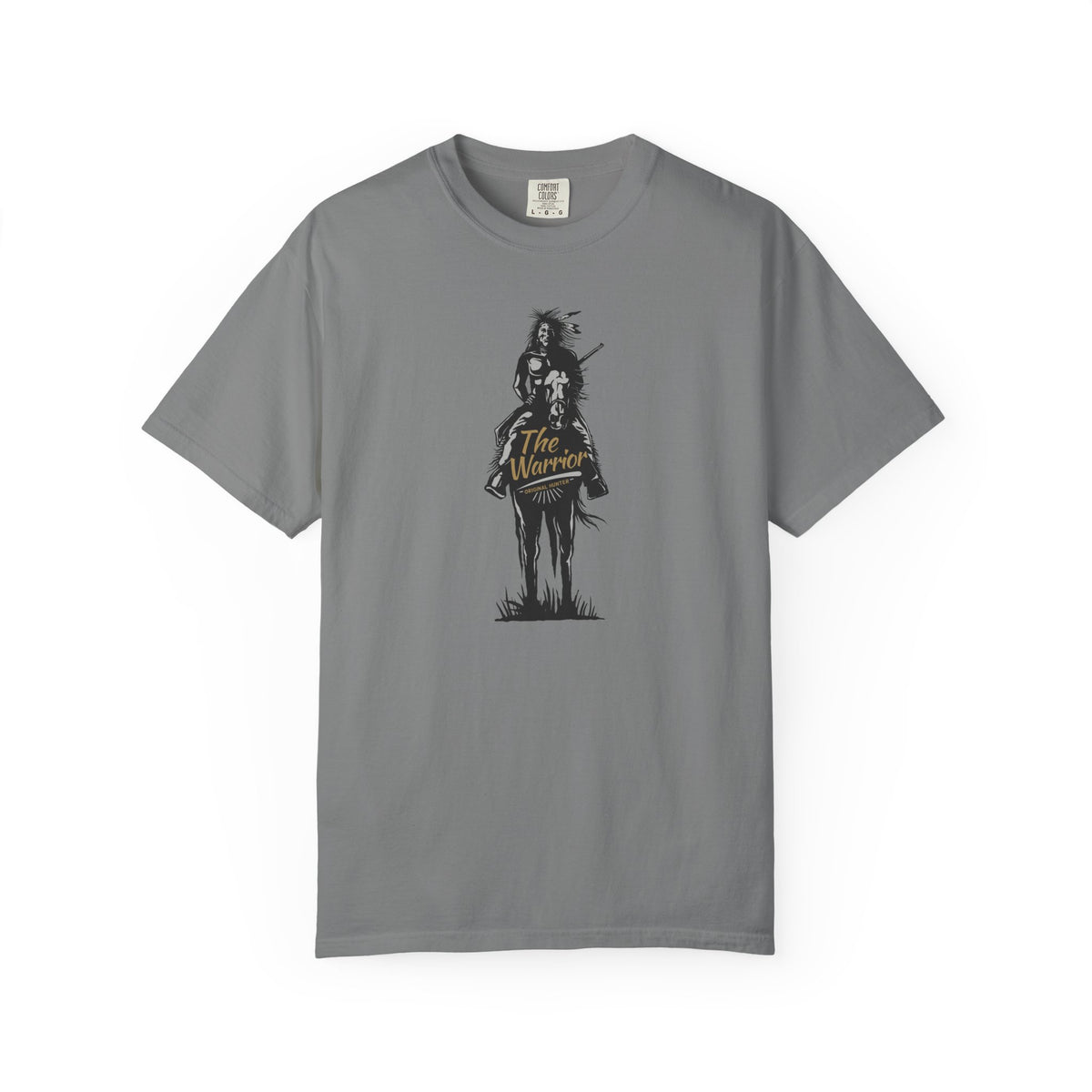 The Warrior Original Hunter with Horse Graphic T-Shirt