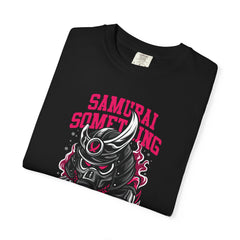 Samurai Something Dark Distressed Design T-Shirt