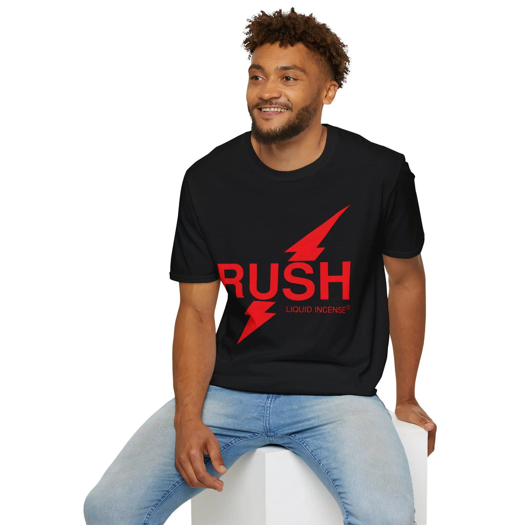 Rush Poppers Gay Shirt - Vintage Logo Pride Tee Printify