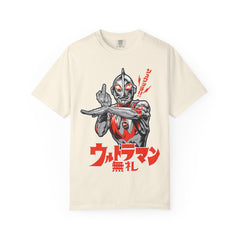 Ultraman Middle Finger Tee - Rebellious Anime Humor Gift