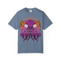 Monster pumpkin shirt - Purple Spooky Tee - Creepy Gift