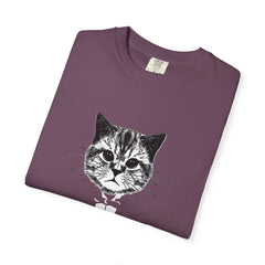 Cat Father Tee - Funny Kitten Shirt - Tuxedo Graphic Tee