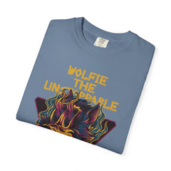 Fierce Wolfie The Unstoppable Graphic Design T-Shirt