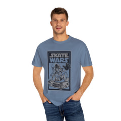 Skateboard Tee Gift - Sci Fi Trooper Funny Skate Wars