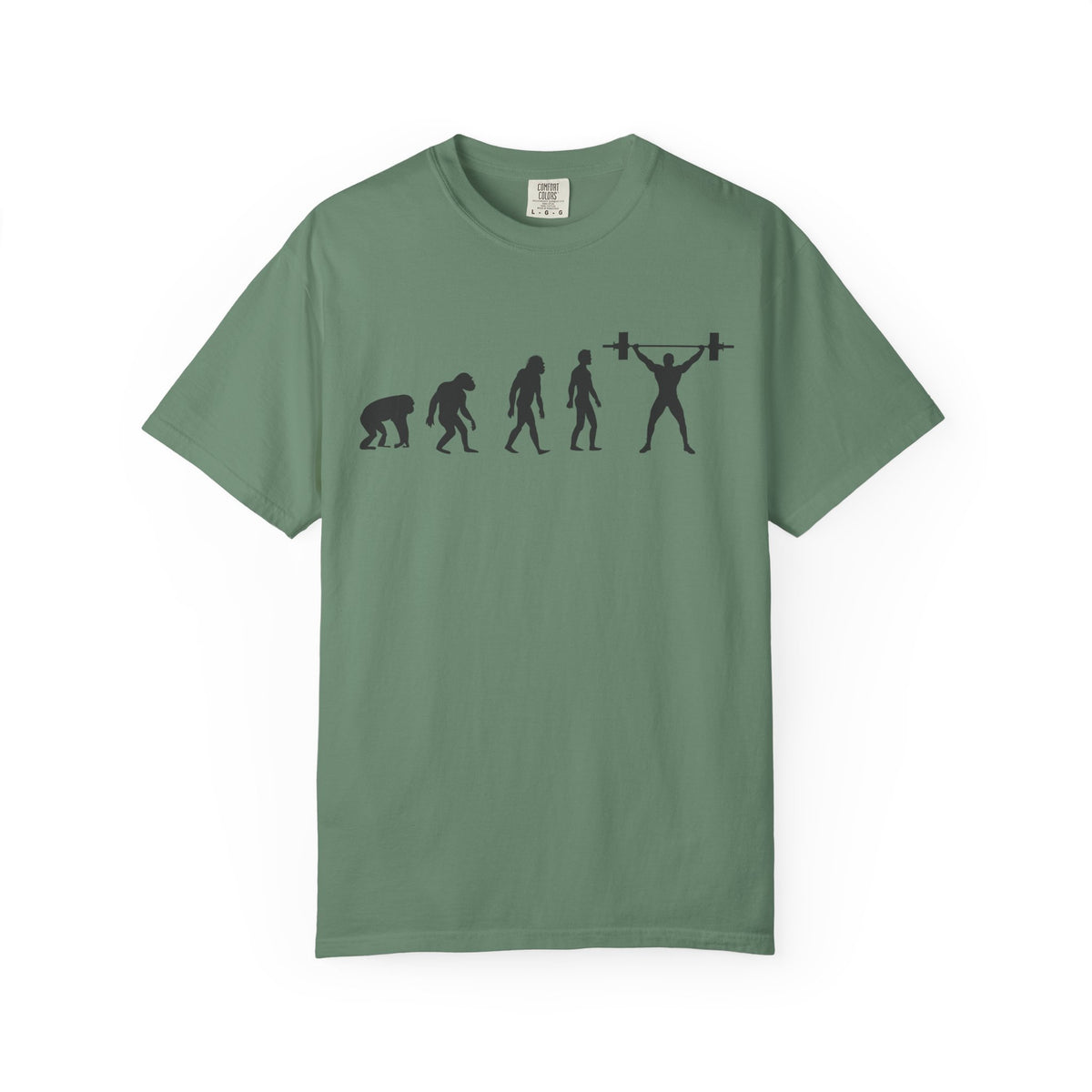Evolution Of Weightlifting Progression In Gym Fitness T-Shirt