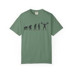 Evolution Of Weightlifting Progression In Gym Fitness T-Shirt