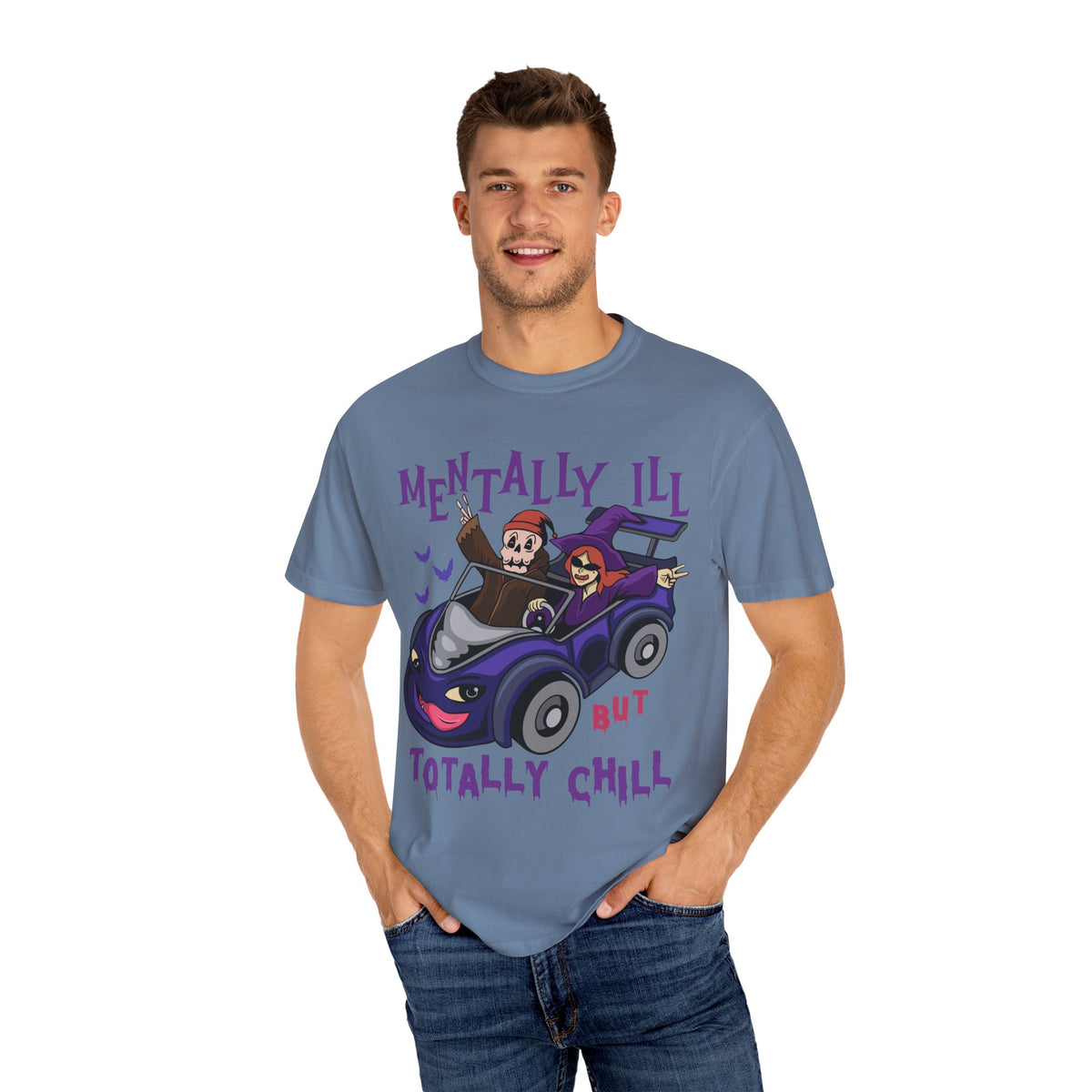 Mentally Ill Tee - Chill Halloween Funny Gift Shirt