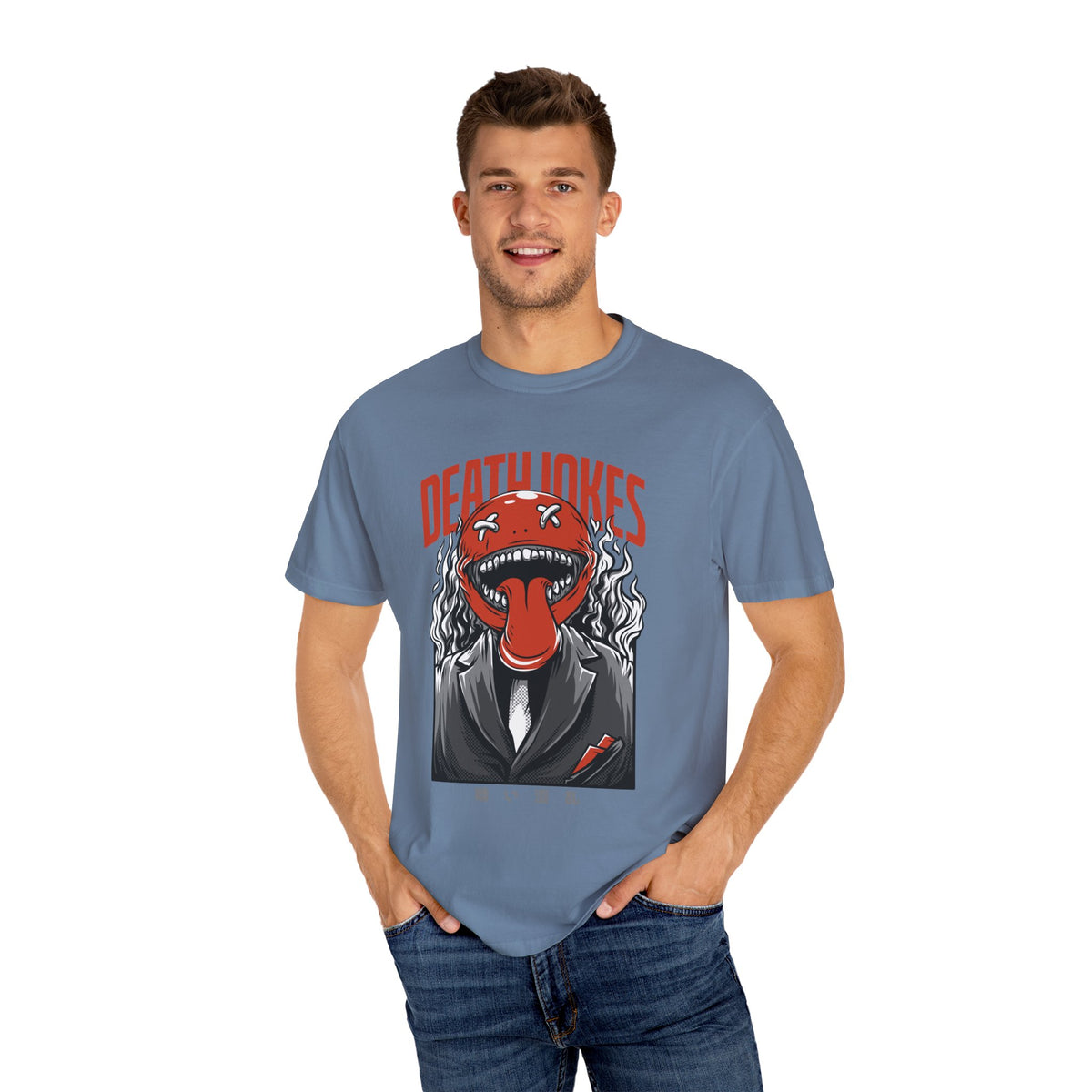 Death Jokes Graphic Tee with Unique Artwork T-Shirt
