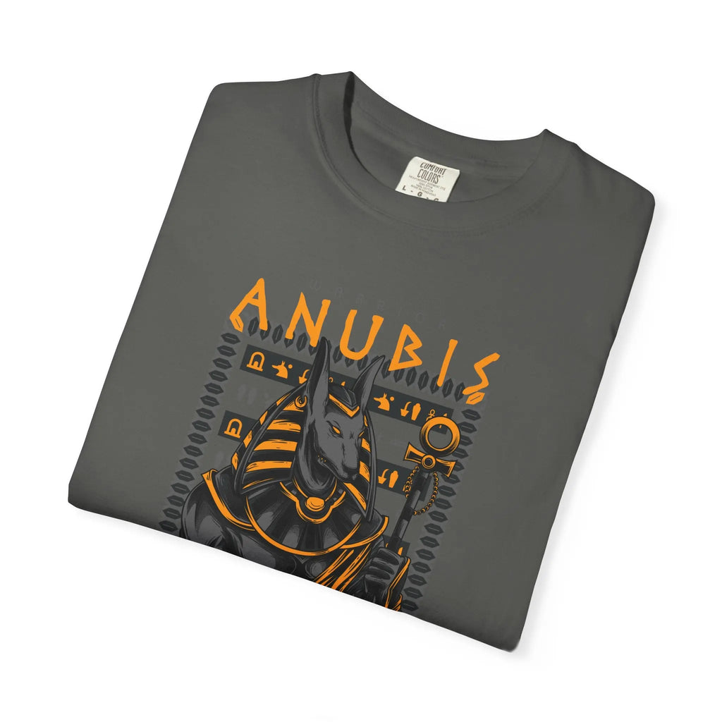 Egyptian Warrior Anubis Graphic Print T-Shirt - Sinful Threads