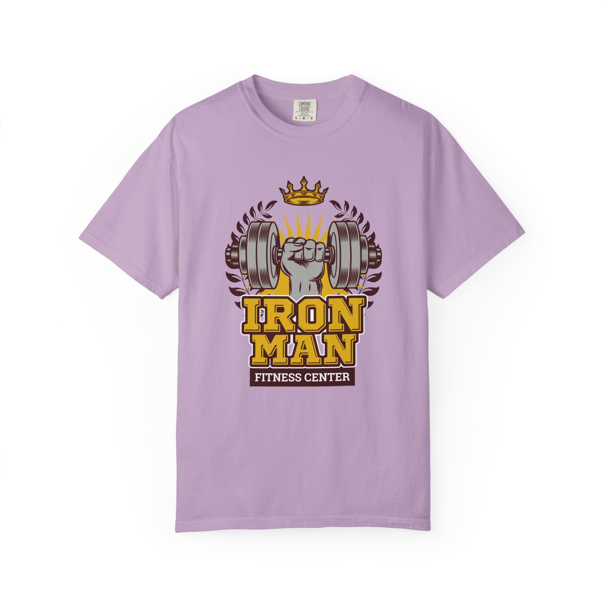 Iron Man Fitness Graphic Tee - Gym Logo Workout Shirt - Sinful Threads