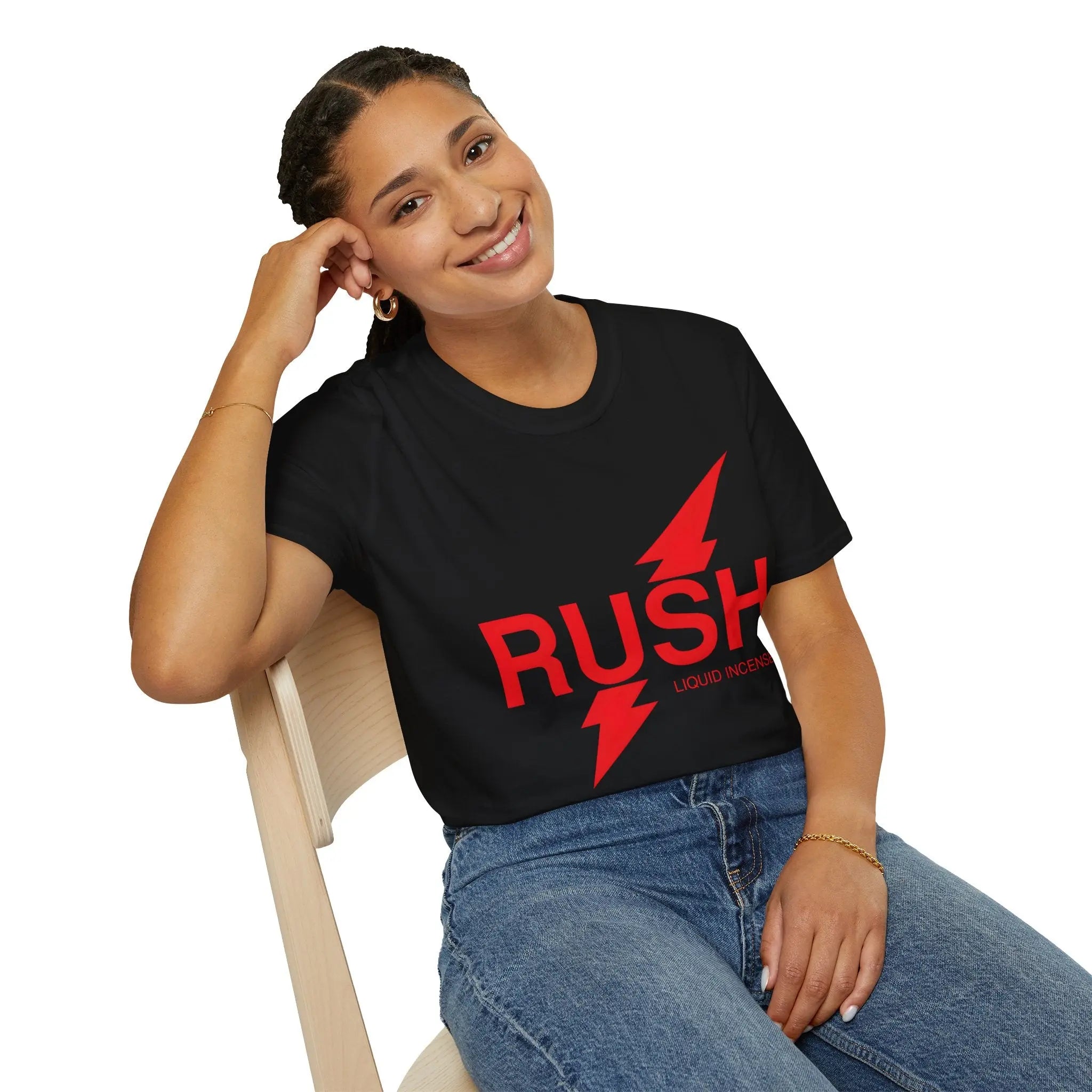 Rush Poppers Gay Shirt - Vintage Logo Pride Tee Printify