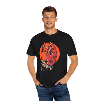 Occult Alternative Gift - Spooky Devil Hand Tee Shirt - Sinful Threads