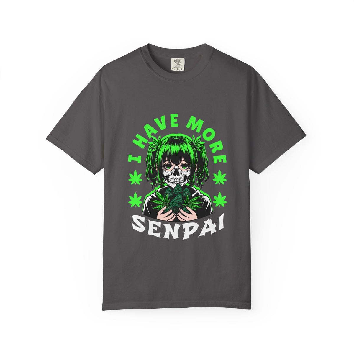 Anime Stoner Tee - 420 Cannabis Graphic - Funny Gift