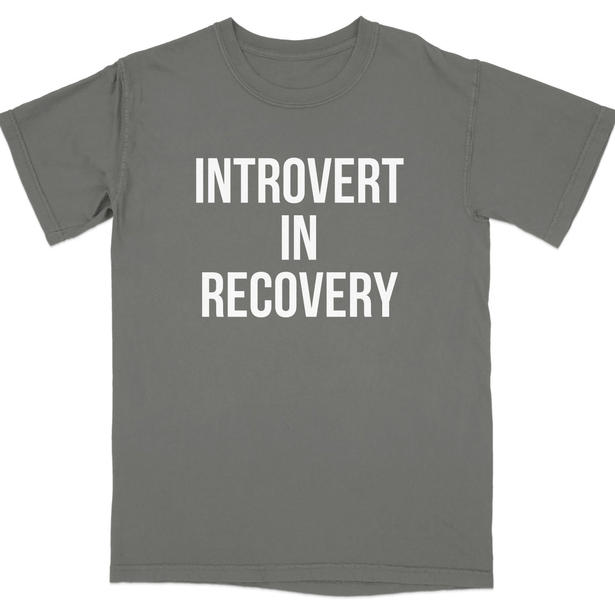 Introvert in Recovery Casual Graphic Tee product
