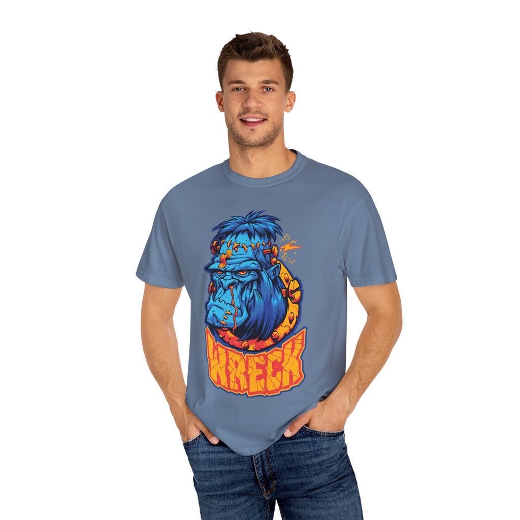 Frankenstein cartoon tee - Horror streetwear unisex shirt - Sinful Threads