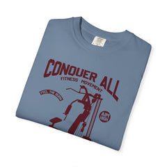 Conquer All Fitness Movement Gym Equipment T-Shirt