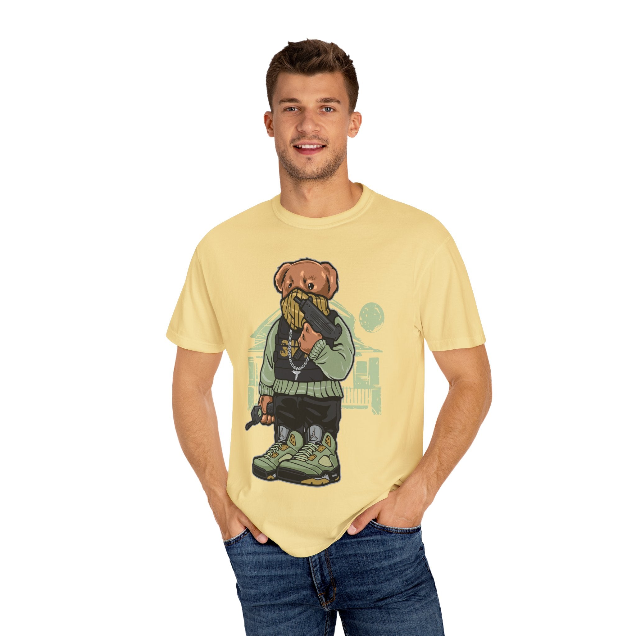 Hip Hop Graphic Tee – Gangster Bear Urban Streetwear - Sinful Threads