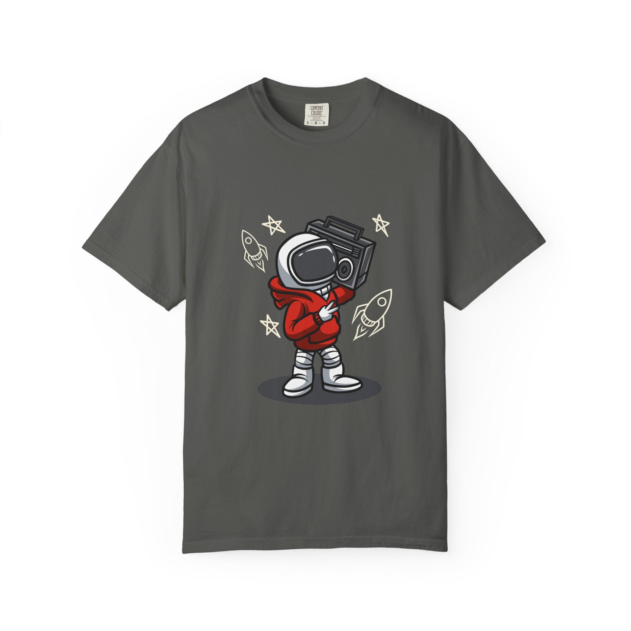 Astronaut Gift Shirt - Funny Space Boombox Tee - Cool Gift - Sinful Threads