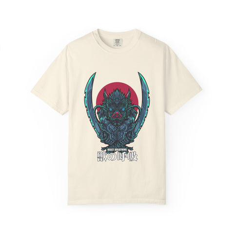 Wild Boar Beast Breathing Tee Modern Anime Graphic