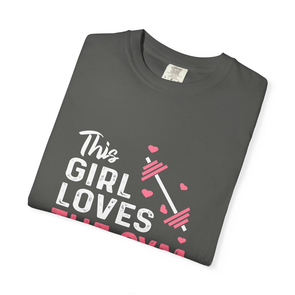 This Girl Loves The Gym Gym Workout Motivation T-Shirt