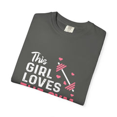This Girl Loves The Gym Gym Workout Motivation T-Shirt