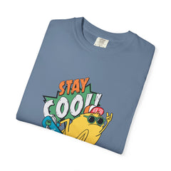 Stay Cool Awesome New York Skateboard Graphic T-Shirt