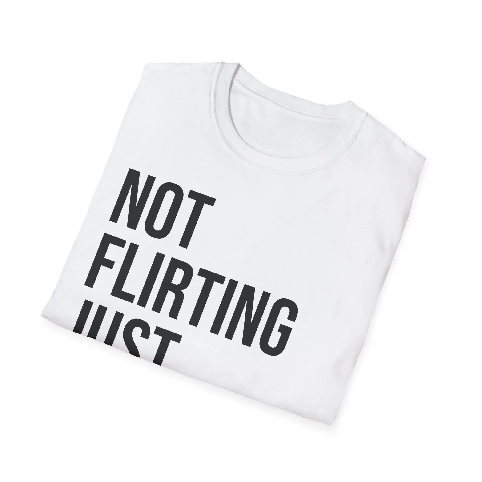 Not Flirting Just Autistic Shirt - Autism Awareness Apparel Printify