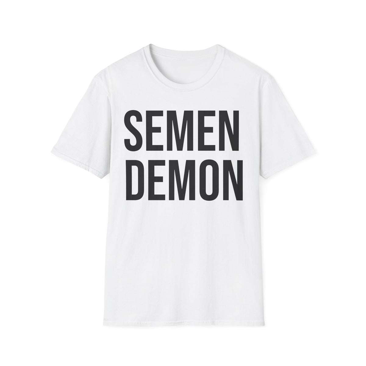 Semen Demon Tee - Adult Humor Graphic Tee