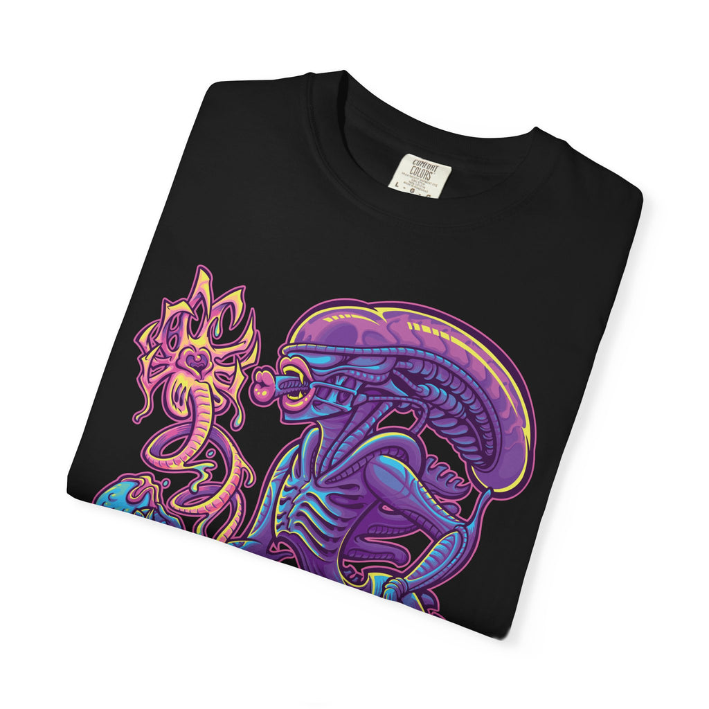 Sexy Alien Queen Parody Shirt - Sci-Fi Horror Comedy Tee - Sinful Threads