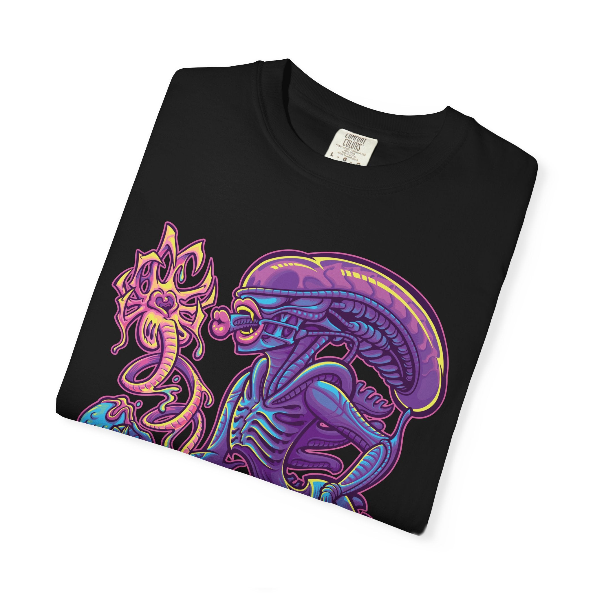 Sexy Alien Queen Parody Shirt - Sci-Fi Horror Comedy Tee - Sinful Threads