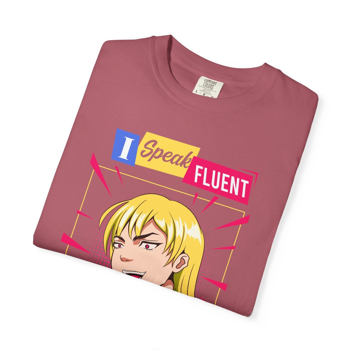 Anime Fluent Shirt – Fluent in Anime Tee Funny Otaku Manga Girl