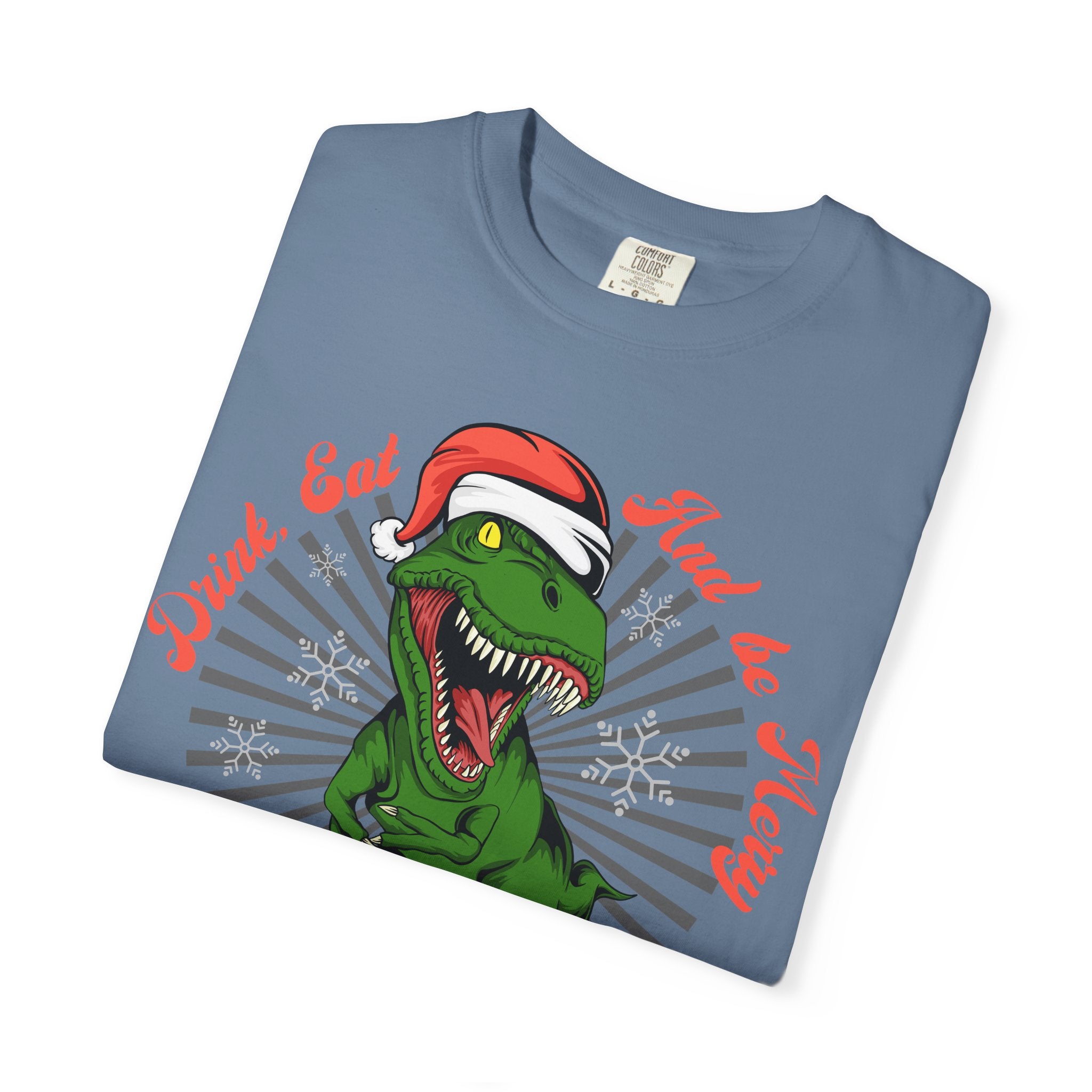 Trex christmas shirt - Funny Dino Tee - Merry Gift Idea - Sinful Threads