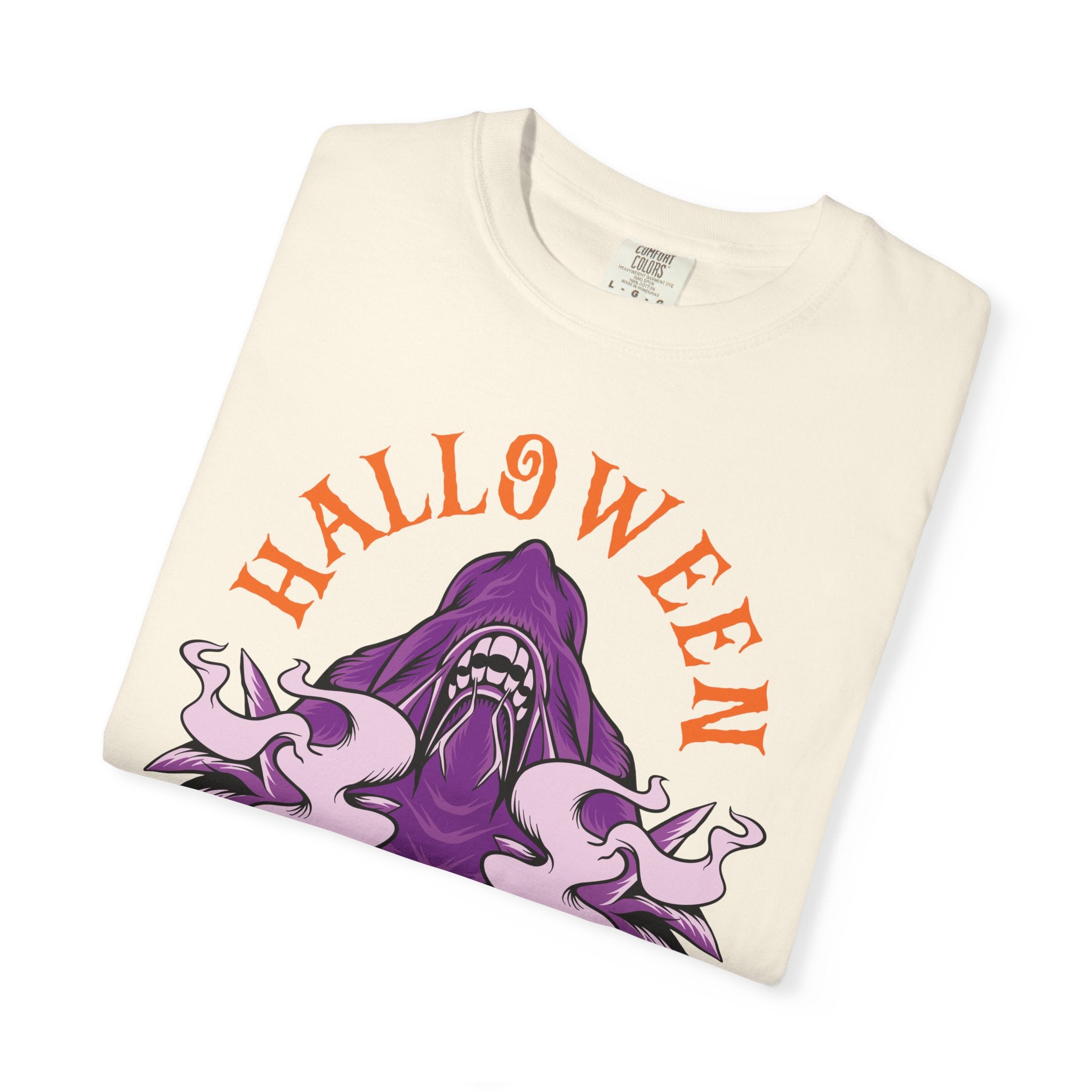 Spooky Season Shirt - Purple Monster Tee - Cute Halloween Gift - Sinful Threads