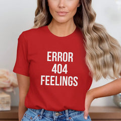 Error 404 Feelings Graphic T-Shirt product