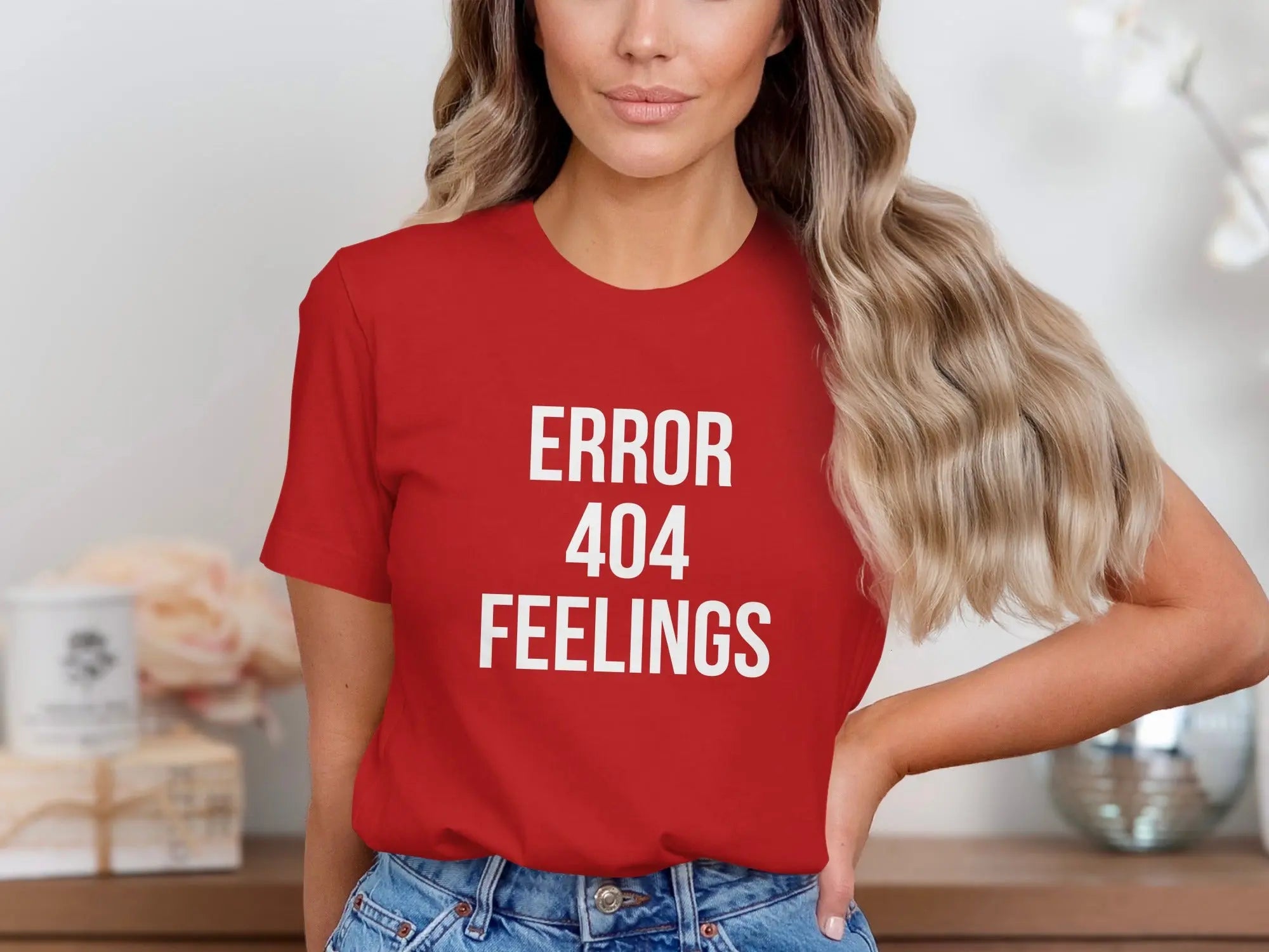 Error 404 Feelings Graphic T-Shirt product