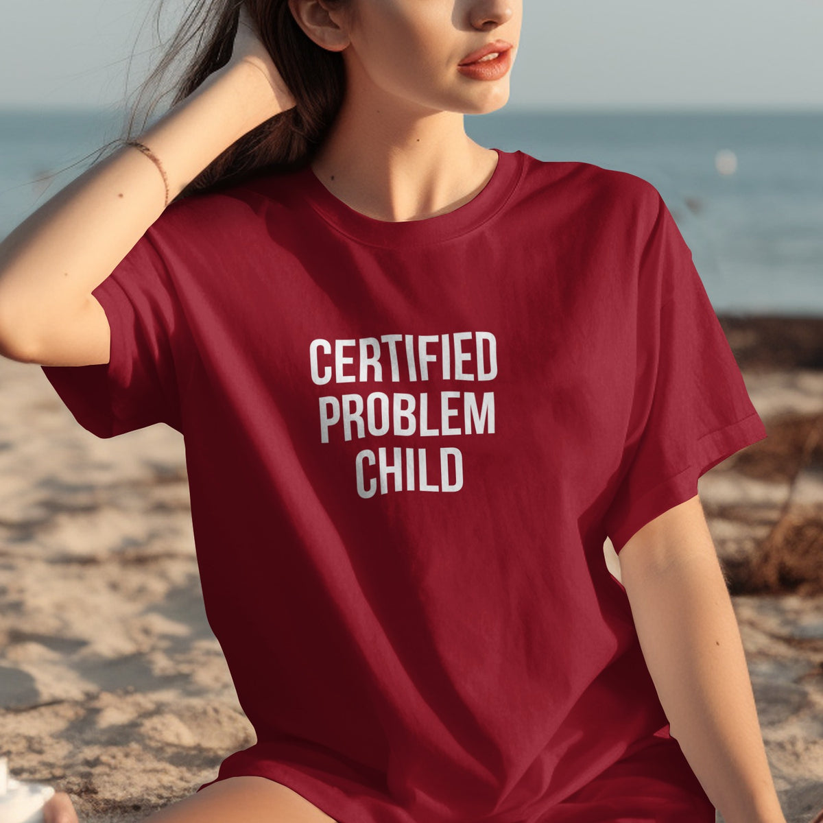 Certified Problem Child Statement T-Shirt product