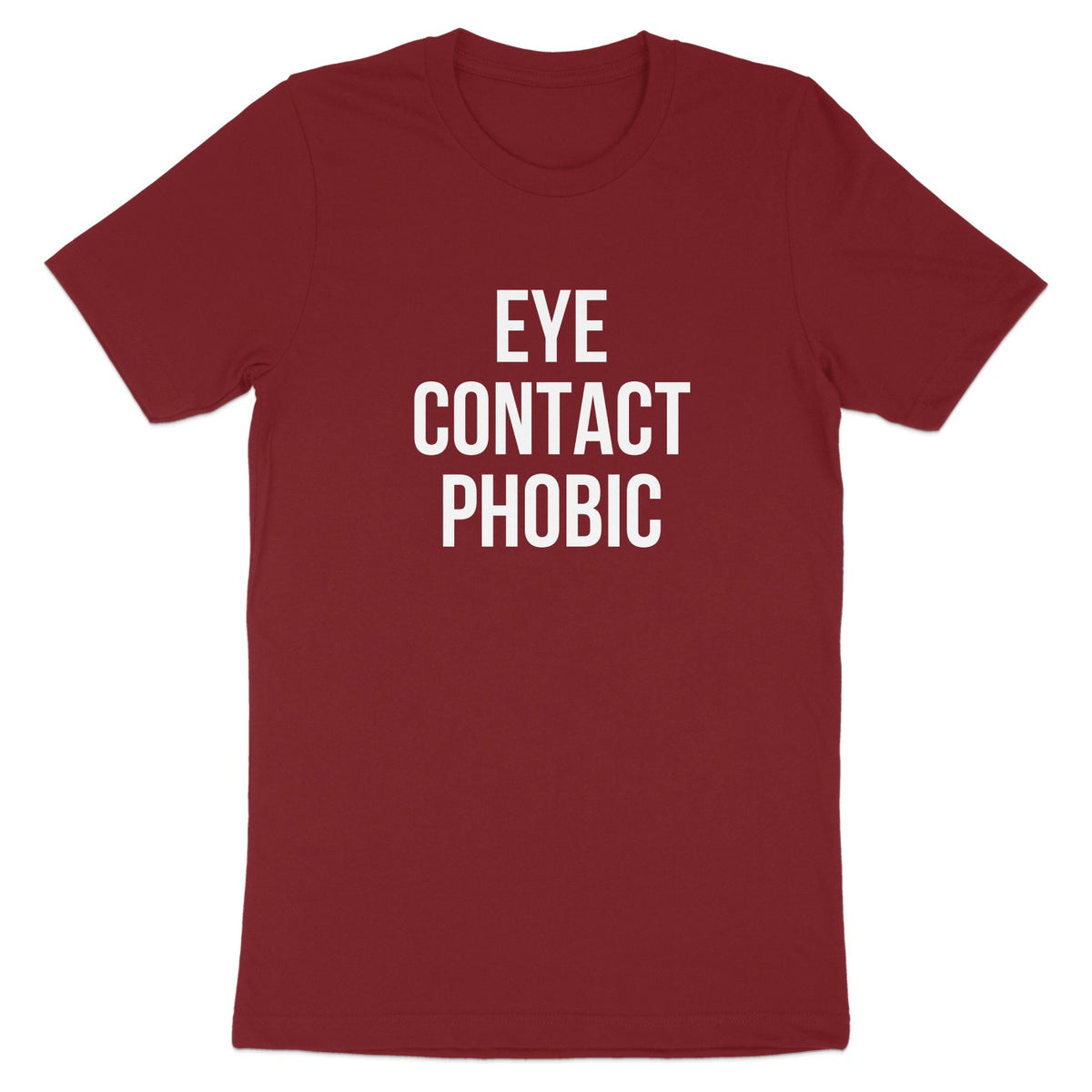 Eye Contact Phobic Graphic Printed T-shirt product type