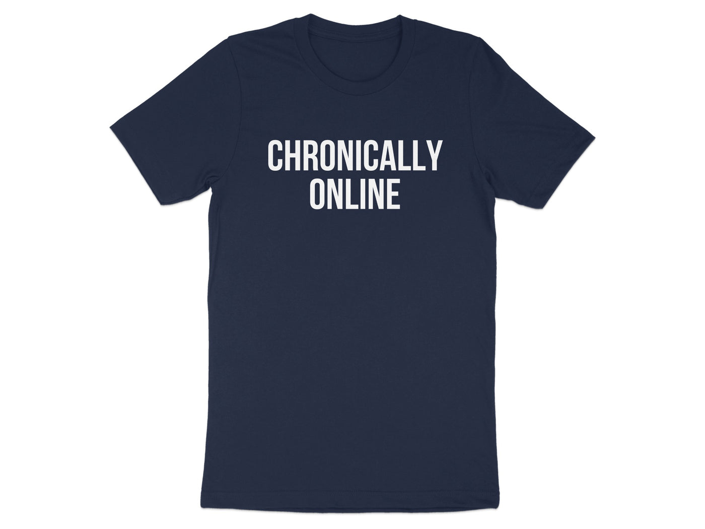Chronically Online Graphic Tee Fashion Statement product