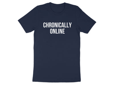 Chronically Online Graphic Tee Fashion Statement product