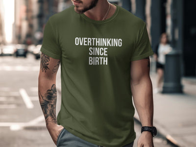 Overthinking Since Birth Graphic T-Shirt product