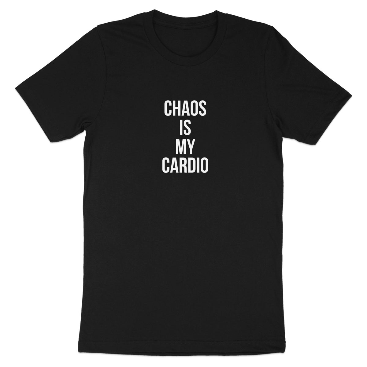 Chaos Is My Cardio Graphic T-Shirt product