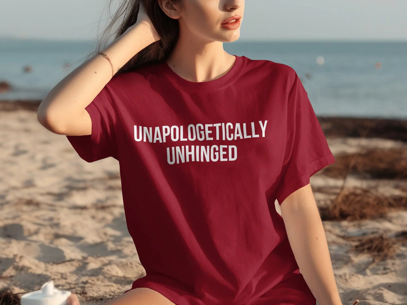 Unapologetically Unhinged Statement T-Shirt product type